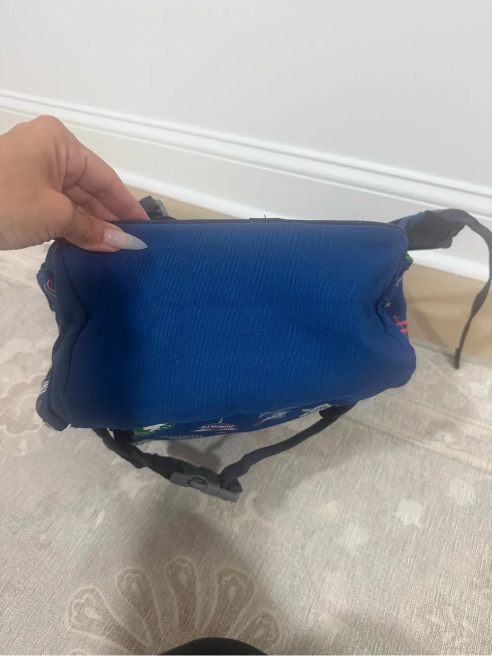 Pottery barn Kids Navy Blue NBA Teams Backpack and Lunch Bag Set